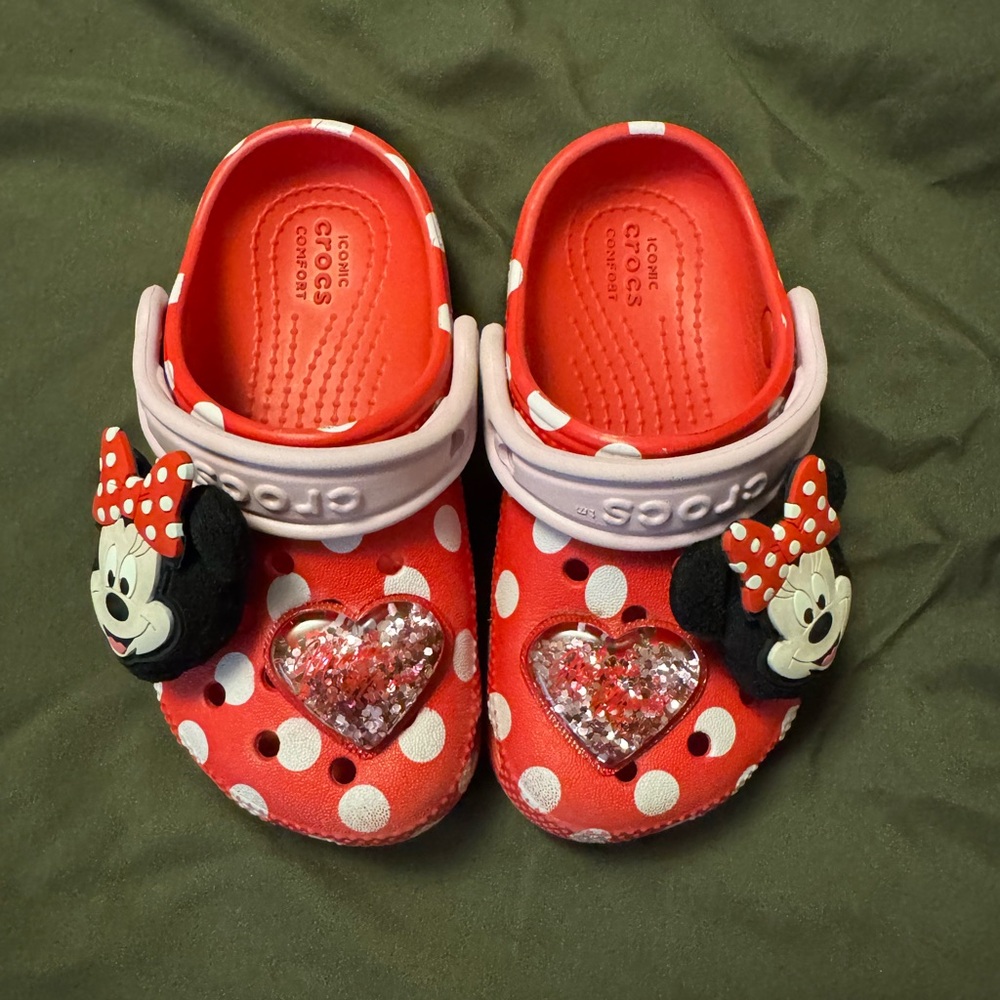 Minnie Mouse Clogs for Kids by Crocs